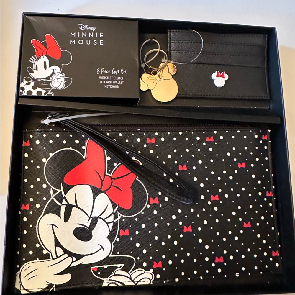 Disney Minnie Mouse - Black/Red Accessory Settle